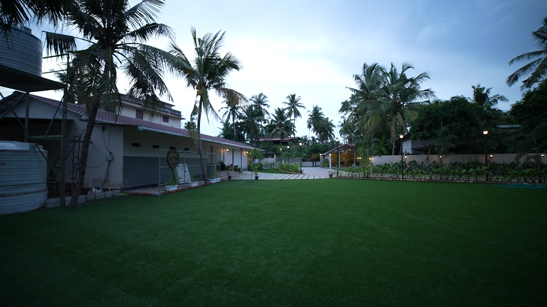 Kannur Gardens Office Night